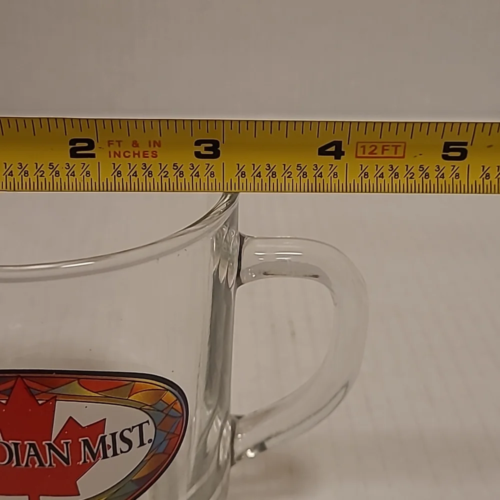 Set of 2 Vintage Canadian Mist Whiskey Mugs